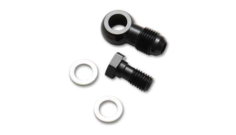 Vibrant - 4AN Male Banjo Fitting 10mm x 1.5 Metric Aluminum + 2 Washers - BLOX Racing