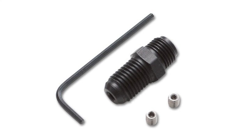 Vibrant - 4AN to 7/16 - 24 Oil Restrictor Fitting Kit for Garrett ball bearing Turbochargers - BLOX Racing