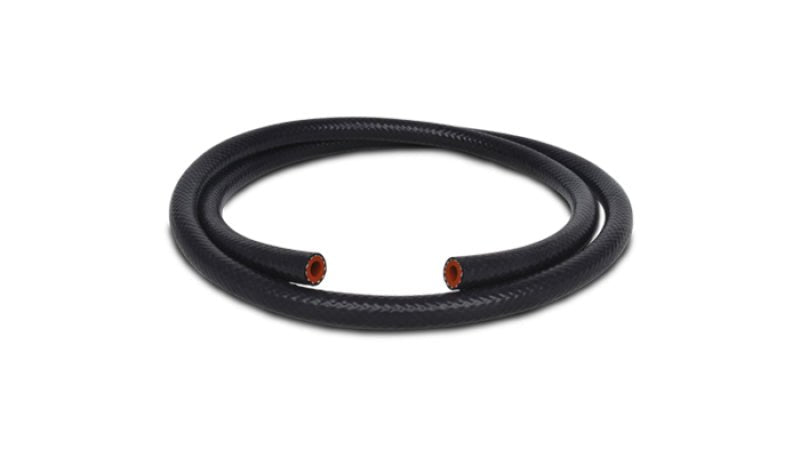 Vibrant 5/8in (16mm) I.D. x 20 ft. Silicon Heater Hose reinforced - Black - BLOX Racing