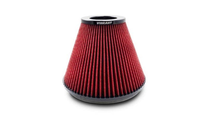 Vibrant 8.75in Inlet I.D. x 8.50in Height Bellmouth Velocity Stack Classiic Performance Air Filter - BLOX Racing
