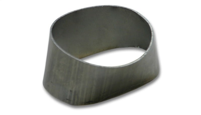 Vibrant 90mmx55mm Oval to 76mm Round Transition Adapter T304 SS for use with Part #1448 and #14480 - BLOX Racing
