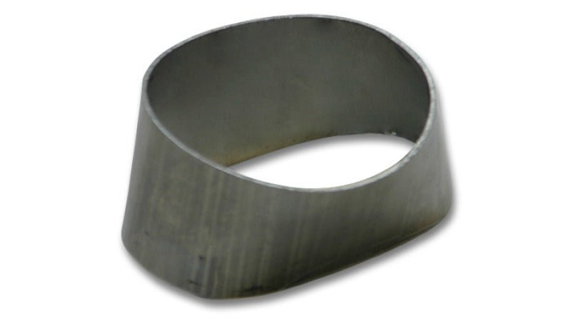 Vibrant 90mmx55mm Oval to 76mm Round Transition Adapter T304 SS for use with Part #1448 and #14480 - BLOX Racing
