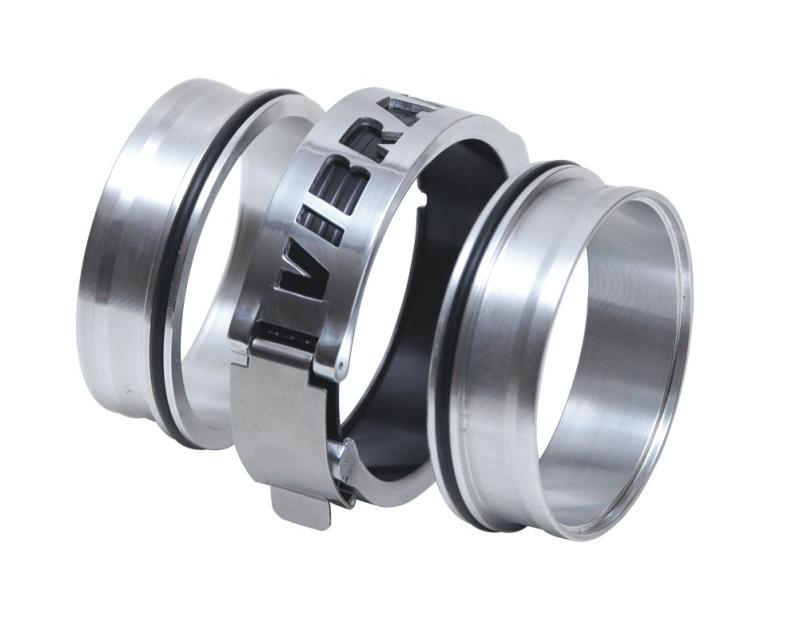 Vibrant Aluminum Weld Ferrules w/ O - Rings for 5in OD Tubing - Sold in Pairs - BLOX Racing