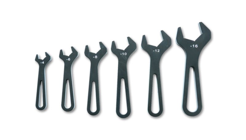 Vibrant Aluminum Wrench Set Set of 6 (AN - 4 to AN - 16) - BLOX Racing