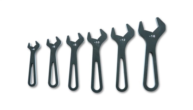 Vibrant Aluminum Wrench Set Set of 6 (AN - 4 to AN - 16) - BLOX Racing