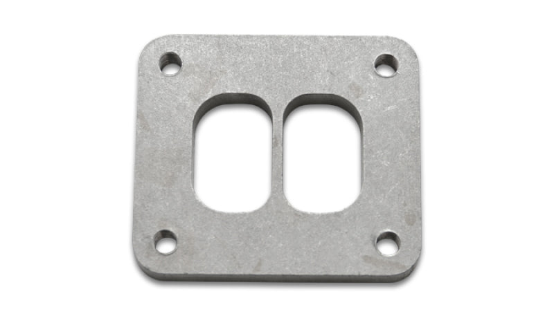 Vibrant Divided Turbo Inlet Flange for Borg Warner S - Series Divided T4 - 304 Stainless Steel - BLOX Racing