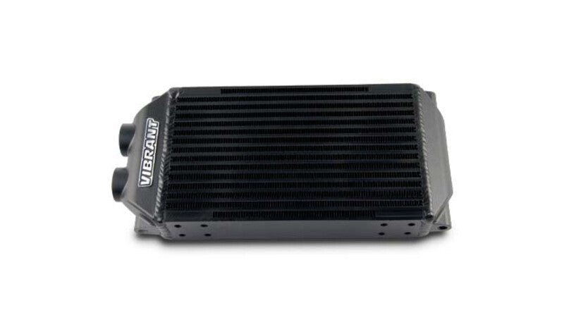 Vibrant Double Pass Oil Cooler Assembly 6in x 10in x 2in - BLOX Racing