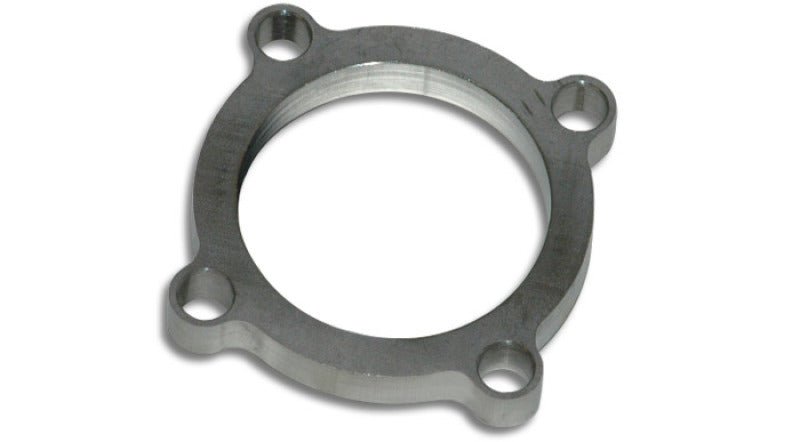 Vibrant GT series / T3 Discharge Flange (4 Bolt) with 2.5in Inlet ID Mild Steel 1/2in Thick - BLOX Racing