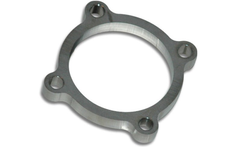 Vibrant GT series / T3 Turbo Discharge Flange (4 Bolt) with 3in Inlet I.D. T304 SS 1/2in Thick - BLOX Racing
