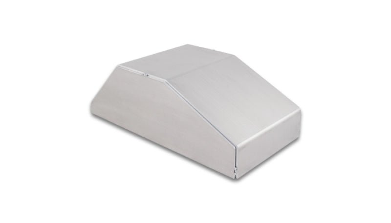 Vibrant I/C End Tank 6in Wide 12in Long 4in Tall Use w/ Horizontal I/C Core 12844 - 5052 Aluminum - BLOX Racing