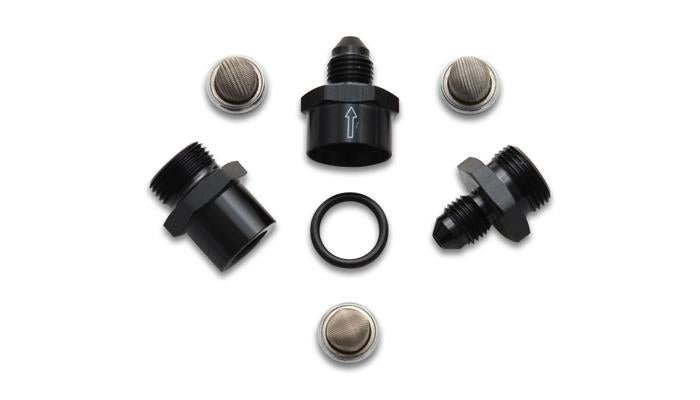 Vibrant Inline Fuel/Oil Filter Set (Size - 3AN) incl. 3 filters - BLOX Racing