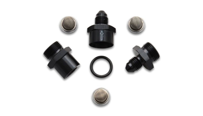 Vibrant Inline Fuel/Oil Filter Set (Size - 4AN) incl. 3 filters - BLOX Racing
