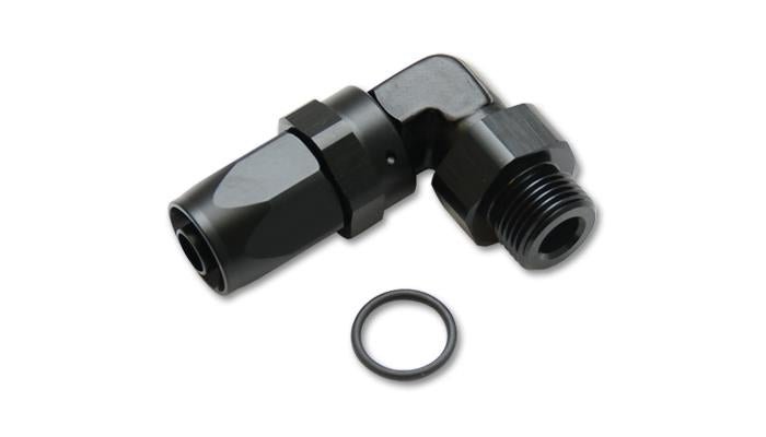 Vibrant Male - 12AN 90 Degree Hose End Fitting - 7/8 - 14 Thread (10) - BLOX Racing