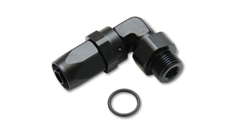 Vibrant Male - 6AN 90 Degree Hose End Fitting - 3/4 - 16 Thread (8) - BLOX Racing