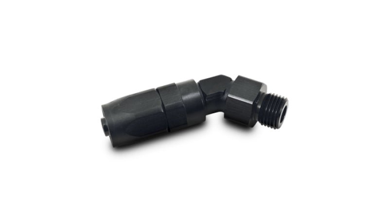 Vibrant Male - 8AN 45 Degree Hose End Fitting - 3/4 - 16 Thread (8) - BLOX Racing
