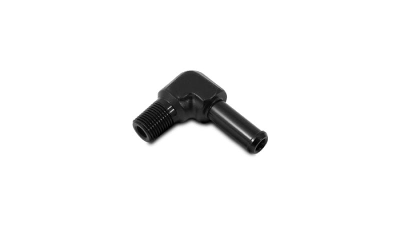 Vibrant Male NPT to Hose barb Adapter 90 Degree NPT 1/2in Hose 1/2in - BLOX Racing