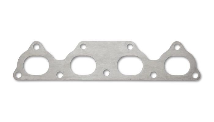 Vibrant Mild Steel Exhaust Manifold Flange for Honda/Acura D - Series motor 1/2in Thick - BLOX Racing