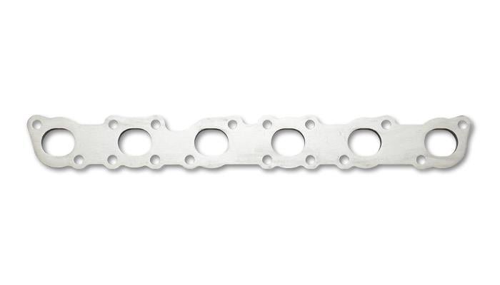 Vibrant Mild Steel Exhaust Manifold Flange for Nissan RB25/RB26 motor 1/2in Thick - BLOX Racing