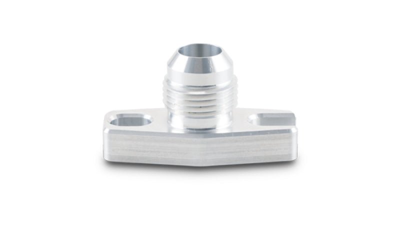 Vibrant Oil Drain Flange w/Integrated - 10AN Fitting (for GT15 - GT35 Turbos) - BLOX Racing