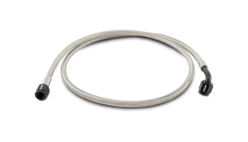 Vibrant Pre - Assembled Hose Assemblies - 3AN 36in Length Hose End Style Straight/90 Degrees - BLOX Racing