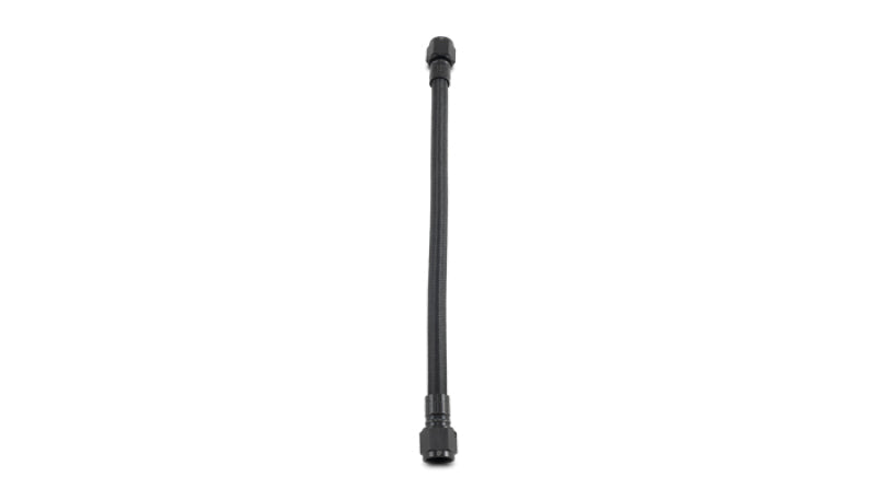 Vibrant PTFE Flex Hose Assembly -8AN 12in Length Hose End Style Straight/Straight - BLOX Racing