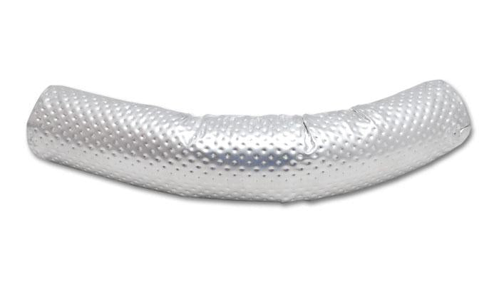 Vibrant SHEETHOT Premed Pipe Shield 2in - 3in OD Straight Tubing 1 foot length rated direct heat 1100F - BLOX Racing