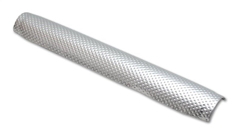 Vibrant SHEETHOT Premed Pipe Shield 2in - 3in OD Straight Tubing 1 foot length rated direct heat 1100F - BLOX Racing