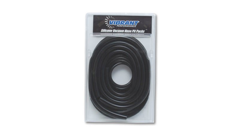 Vibrant Silicon vac Hose Pit Kit Blk 5ft - 1/8in 10ft - 5/32in 4ft - 3/16in 4ft - 1/4in 2ft - 3/8in - BLOX Racing
