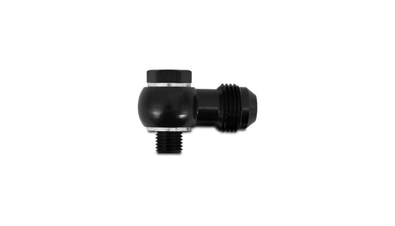 Vibrant Single - 4AN 9/16 - 24 Aluminum Male Banjo Adapter Assembly - BLOX Racing