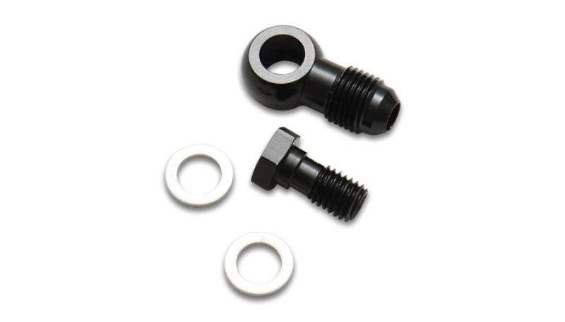 Vibrant Single Male Banjo Adapter Assembly - 8AN Banjo M12x1.25 Adaptor Fitting - BLOX Racing