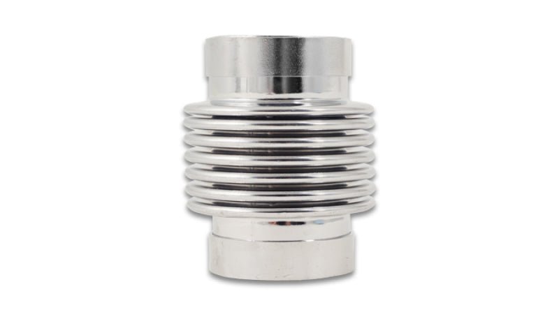 Vibrant SS Bellow Assembly w/ Liner 1.875in Inlet/Outlet ID x 2.75in OAL Electro Polished - BLOX Racing