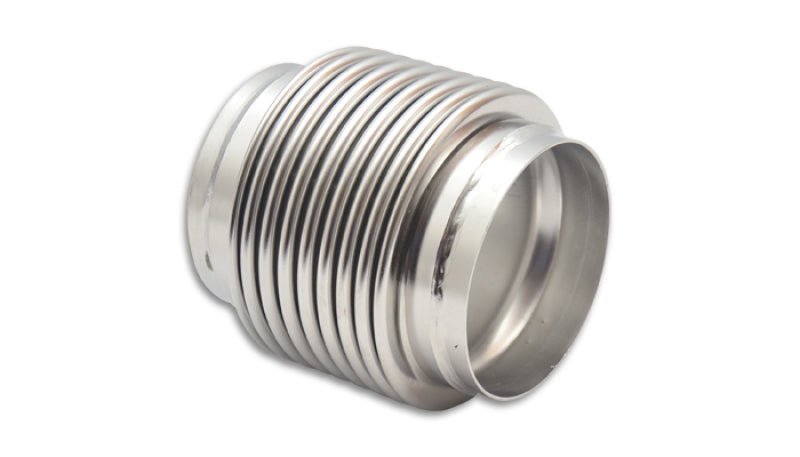 Vibrant SS Bellow Assembly w/ Solid Liner 3.5in ID x 4in overall L Electro Polished - BLOX Racing