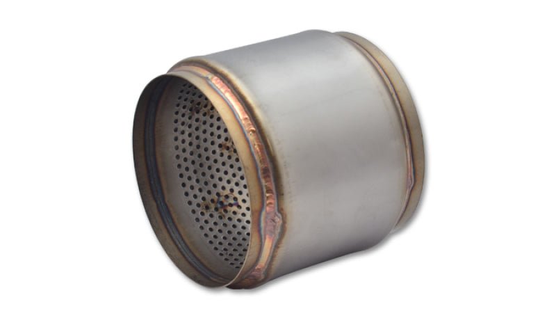 Vibrant SS Race Muffler 5in inlet/outlet x 5in long - BLOX Racing