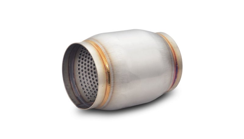 Vibrant SS Race Muffler 5in inlet/outlet x 5in long - BLOX Racing
