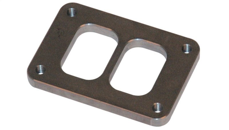 Vibrant T04 Turbo Inlet Flange (Divided Inlet) Mild Steel 1/2in Thick - BLOX Racing
