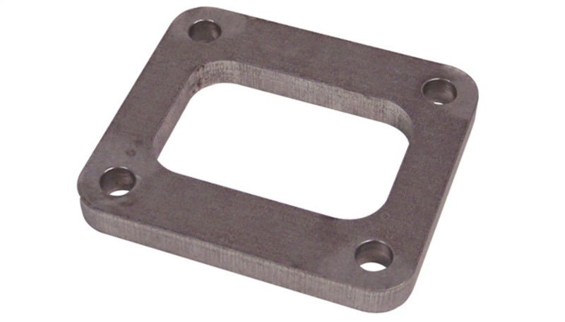 Vibrant T04 Turbo Inlet Flange (Rectangular Inlet) Mild Steel 1/2in Thick - BLOX Racing