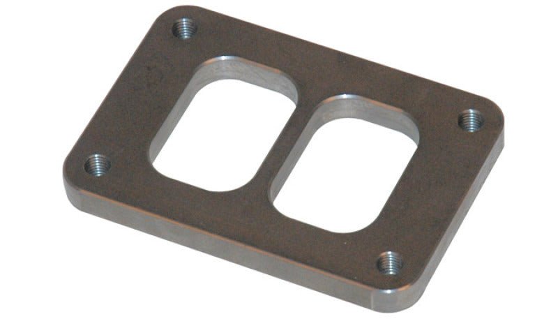 Vibrant T06 Turbo Inlet Flange (Divided Inlet) T304 SS 1/2in Thick - BLOX Racing