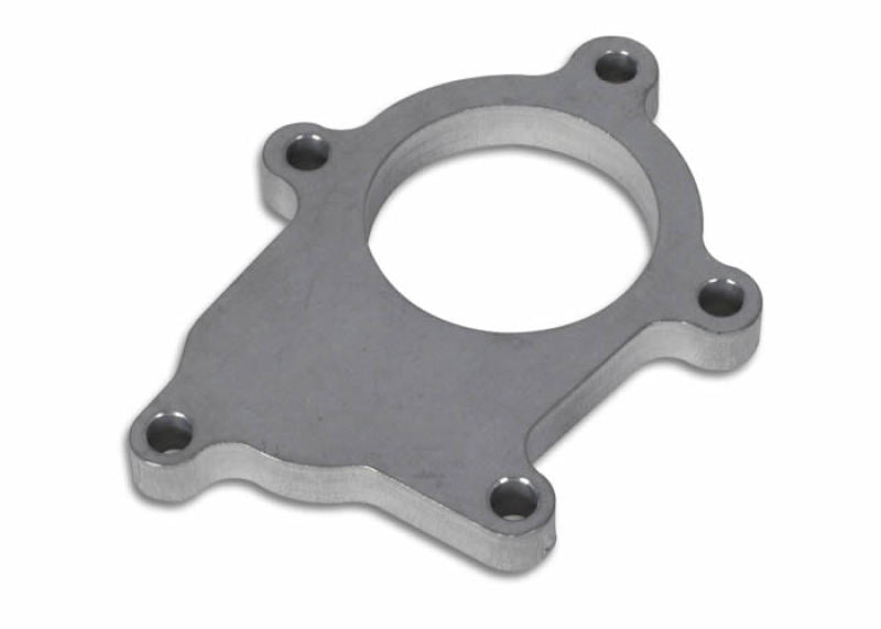 Vibrant T3 Discharge Flange (5 Bolt) for External Wastegate applications Mild Steel 1/2in Thick - BLOX Racing