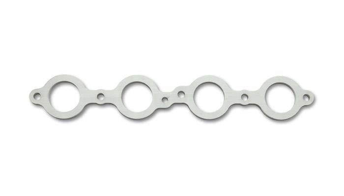 Vibrant T304 SS Exh Manifold Flange for GM LS1/LS2/LS3/LS6/L92 motor 3/8in Thick (SOLD IN PAIRS) - BLOX Racing