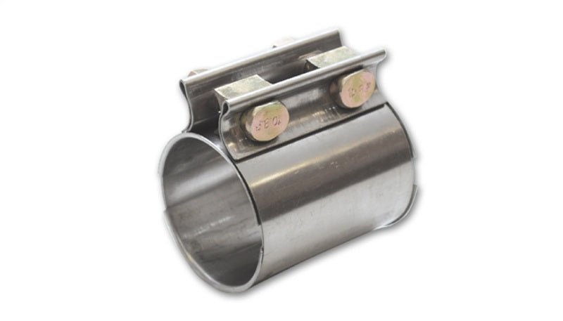 Vibrant TC Series Heavy Duty SS Exhaust Sleeve Butt Joint Clamp for 2.5in O.D. Tubing - BLOX Racing
