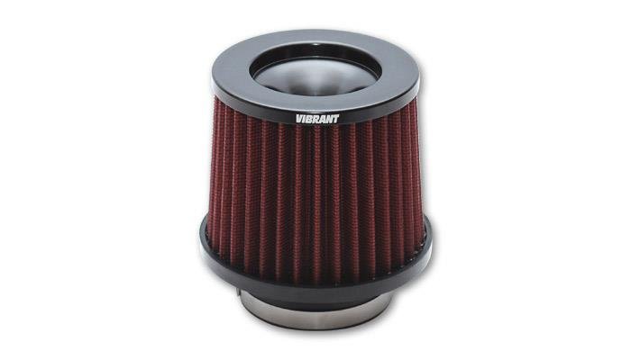 Vibrant The Classic Performance Air Filter (5.25in O.D. Cone x 5in Tall x 2.25in inlet I.D.) - BLOX Racing