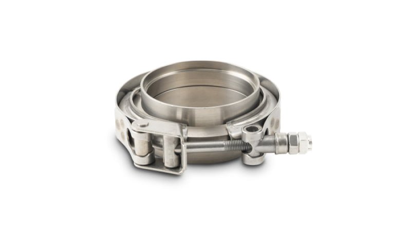 Vibrant Titanium V - Band Flange Assembly for 4in OD Tubing - BLOX Racing