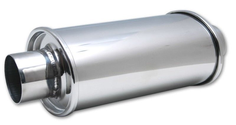 Vibrant ULTRA QUIET Resonator 3.5in inlet/outlet x 13.75in overall length - BLOX Racing