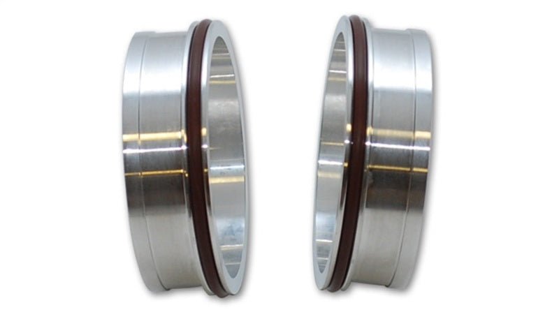 Vibrant Vanjen Aluminum Weld Fittings for 2.5in OD Tubing (for use with part #12565) - Sold In Pairs - BLOX Racing