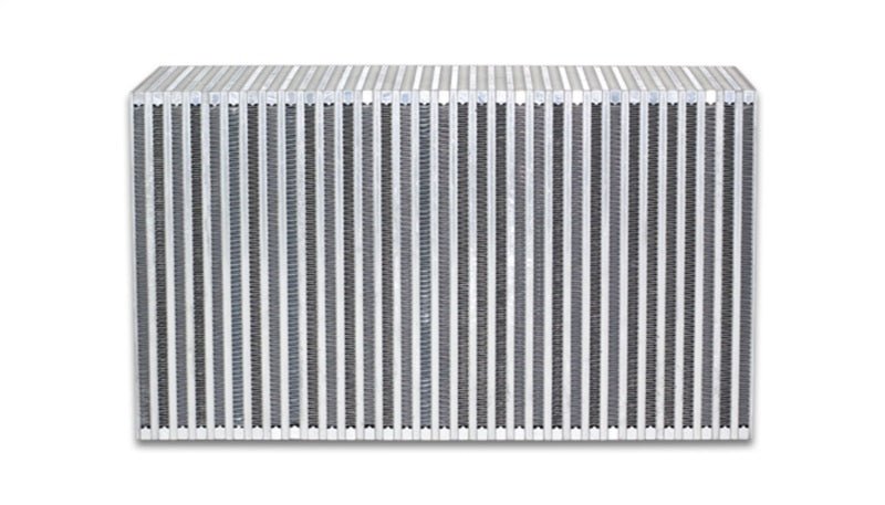 Vibrant Vertical Flow Intercooler Core 18in. W x 12in. H x 6in. Thick - BLOX Racing