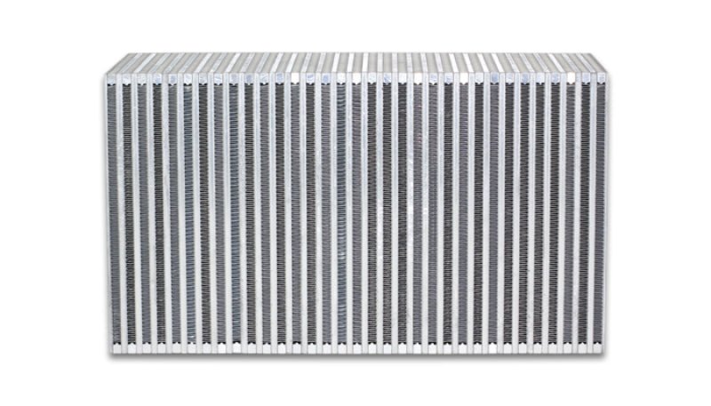 Vibrant Vertical Flow Intercooler Core 18in. W x 12in. H x 6in. Thick - BLOX Racing
