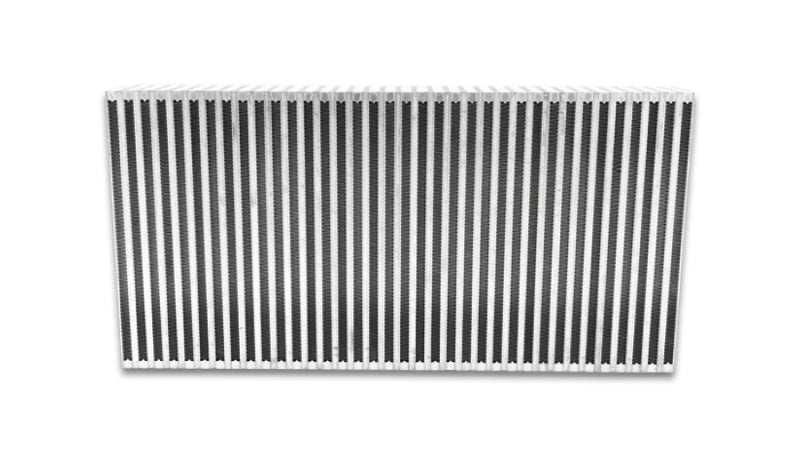 Vibrant Vertical Flow Intercooler Core 24in. W x 12in. H x 3.5in. Thick - BLOX Racing