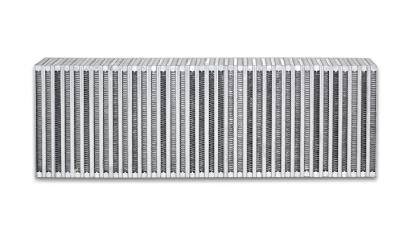 Vibrant Vertical Flow Intercooler Core 24in. W x 8in. H x 3.5in. Thick - BLOX Racing