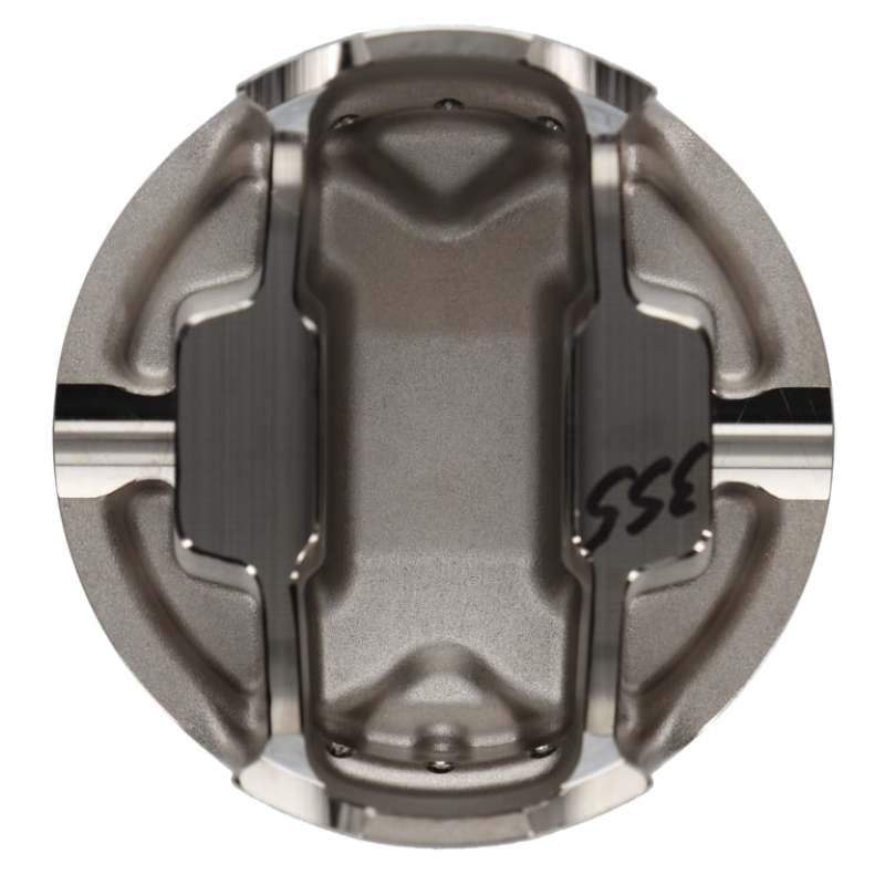 Wiseco Acura 4v Domed +8cc STRUTTED 88.0MM Piston Shelf Stock Kit - BLOX Racing