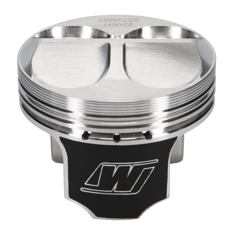 Wiseco Honda 4v DOME +6.5cc STRUTTED 87MM Piston Shelf Stock Kit - BLOX Racing
